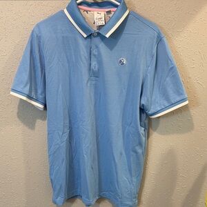 Puma Light Blue Polo Shirt